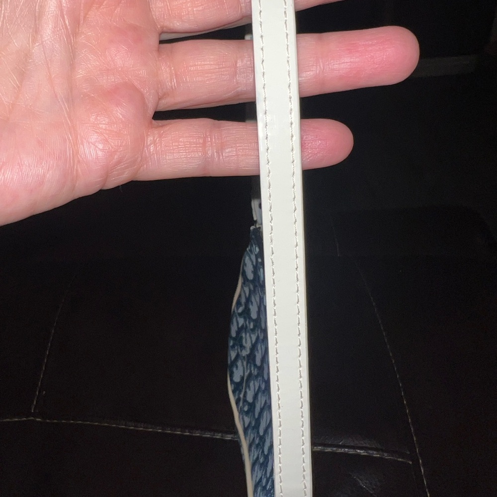 100% Auth. Dior Trotter Saddle Bag Navy - Picture 11 of 13